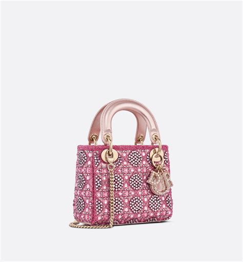 mini lady dior embroidered bag|large lady dior bag price.